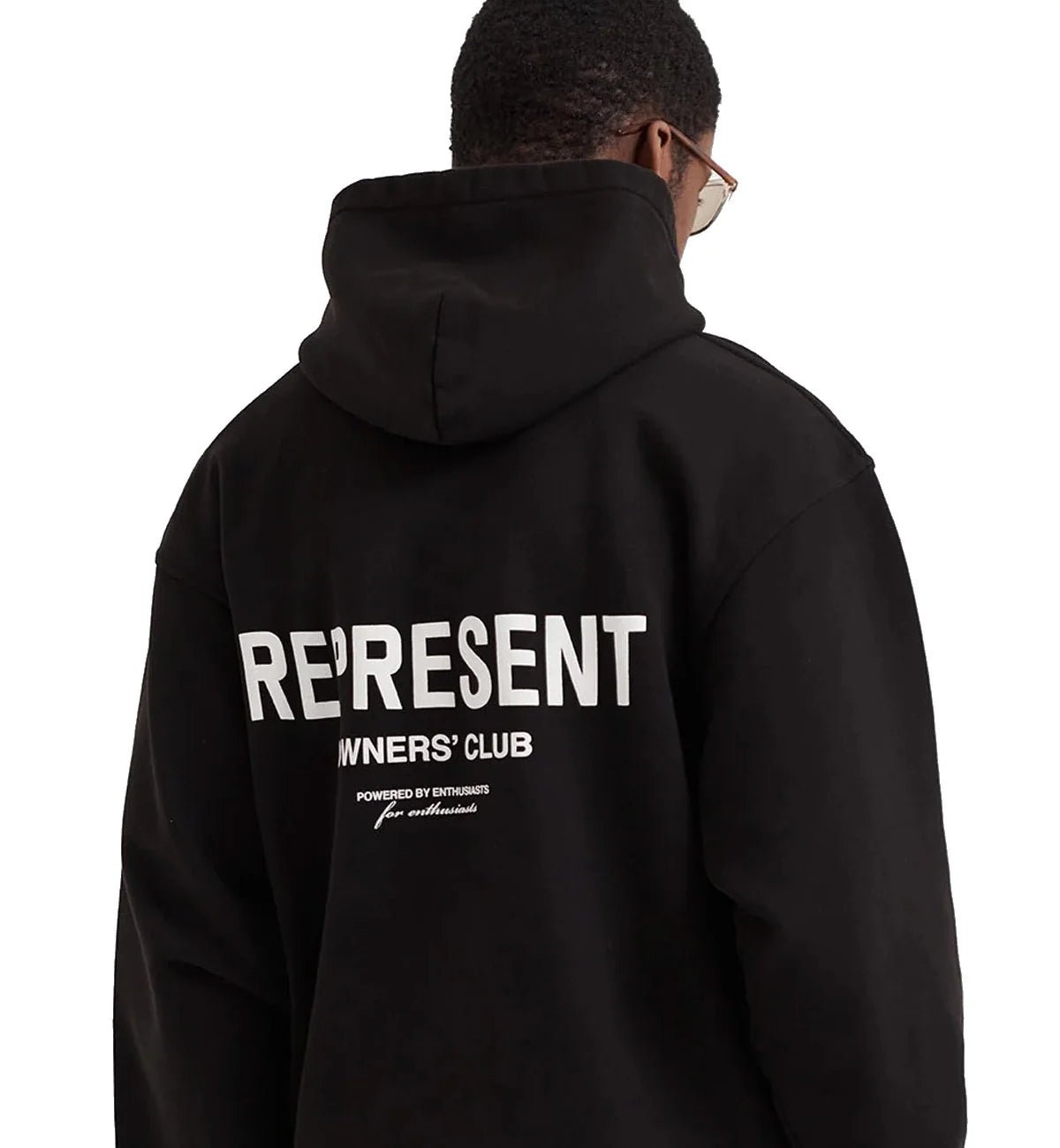 Represent Owners Club Hoodie Black - OnSize