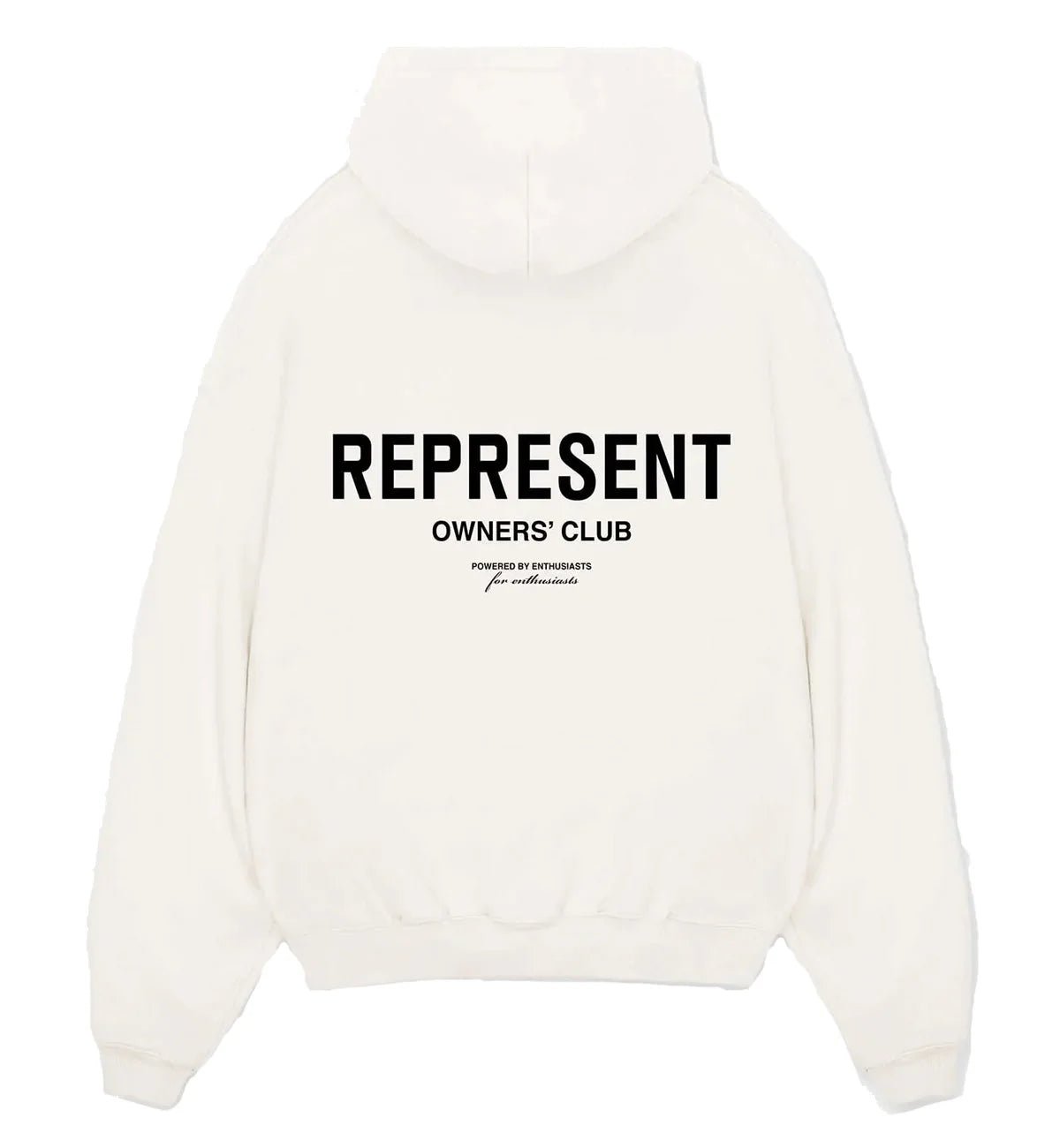 Represent Owners Club Hoodie White - OnSize