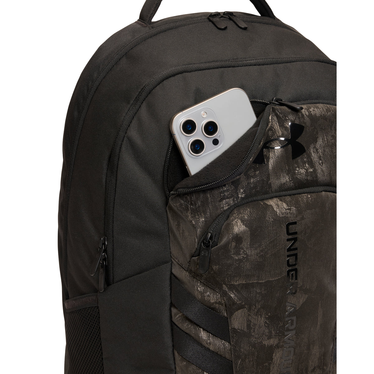 Under Armour UA Hustle 6.0 Pro Backpack Black Castlerock