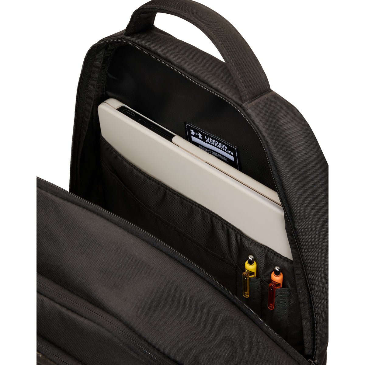 Under Armour UA Hustle 6.0 Pro Backpack Black Castlerock