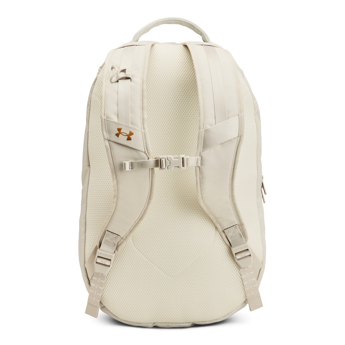 Under Armour UA Hustle 6.0 Pro Backpack Summit White Metallic Gold