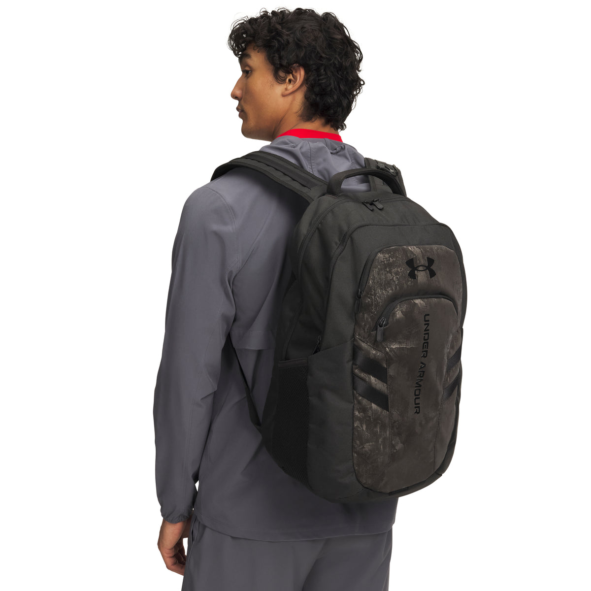 Under Armour UA Hustle 6.0 Pro Backpack Black Castlerock