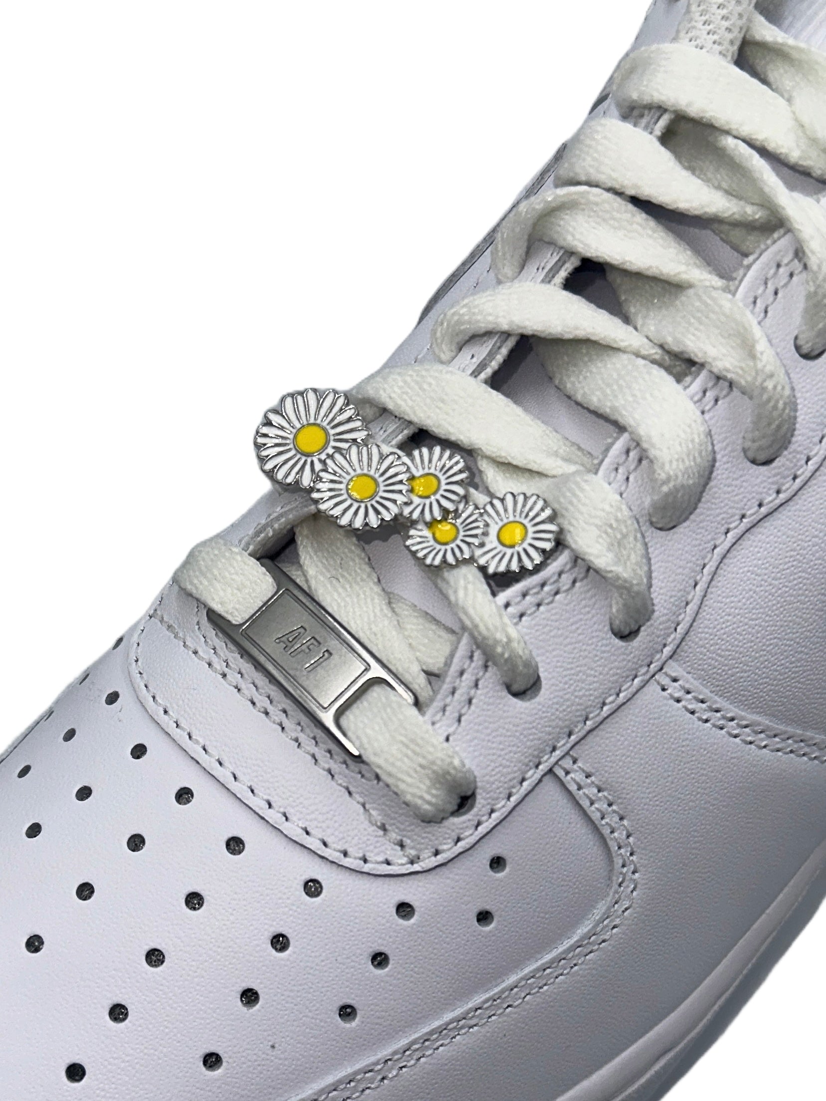 Sneaker Charm Fehér Virág - OnSize