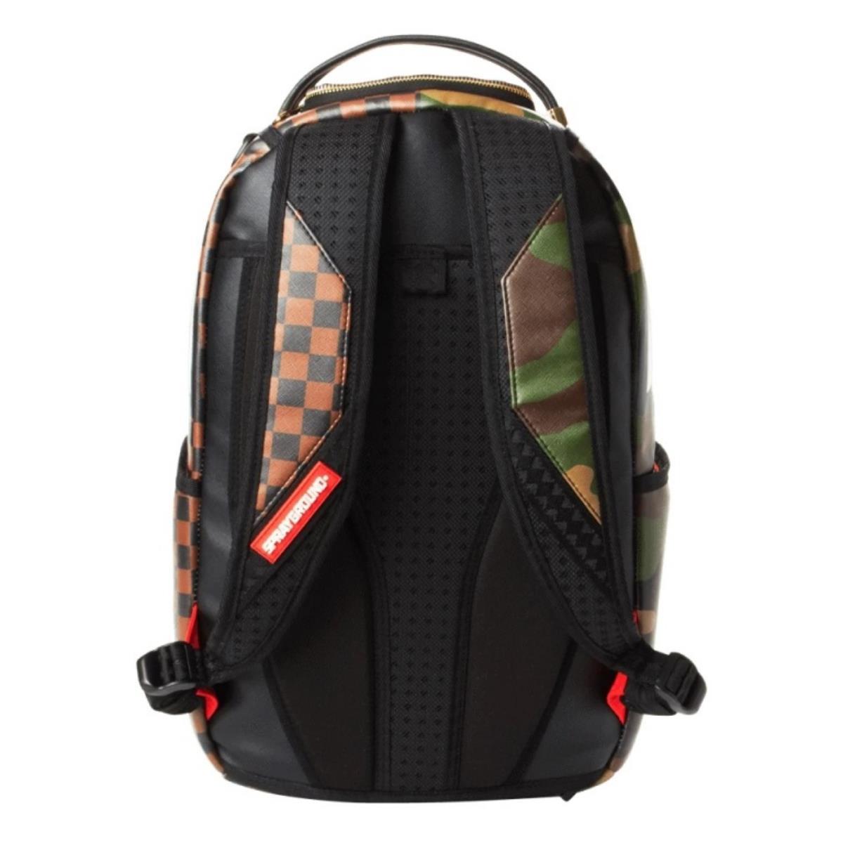 Sprayground Checks & Camouflage Backpack - OnSize