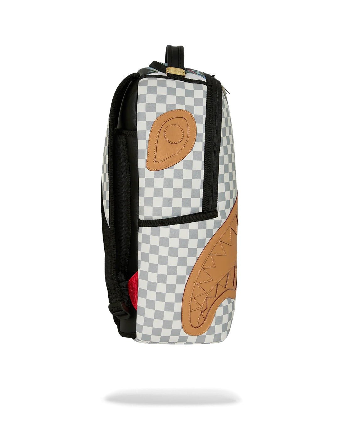 Sprayground Cream Check Full Of Cash Backpack - OnSize