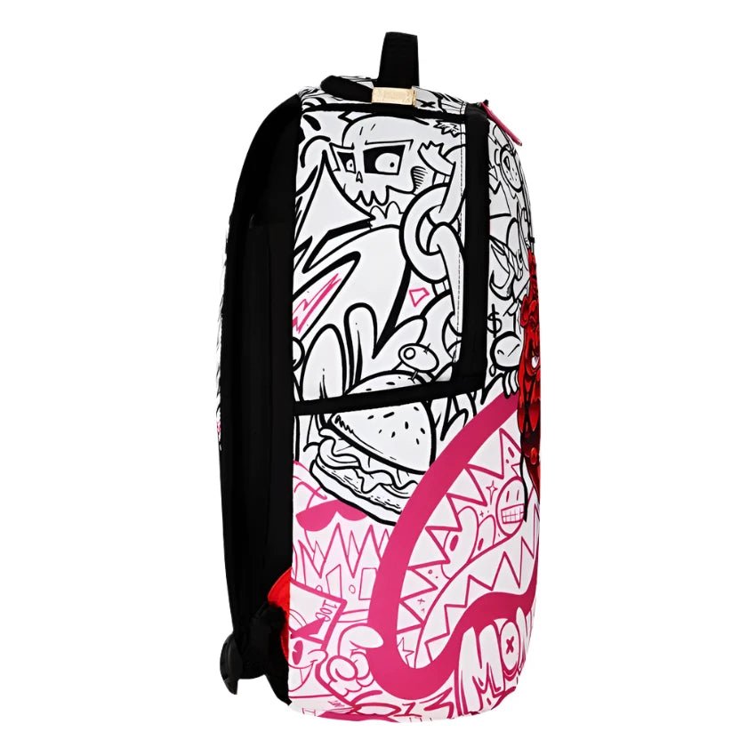 Sprayground Diablo Bear Repel Graffiti Backpack - OnSize