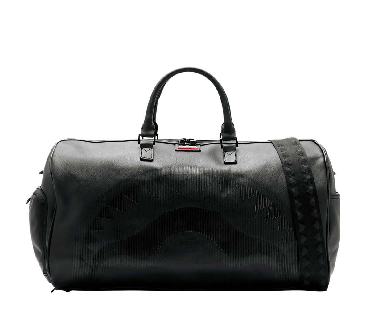Sprayground Disappearing Shark Duffle Black - OnSize