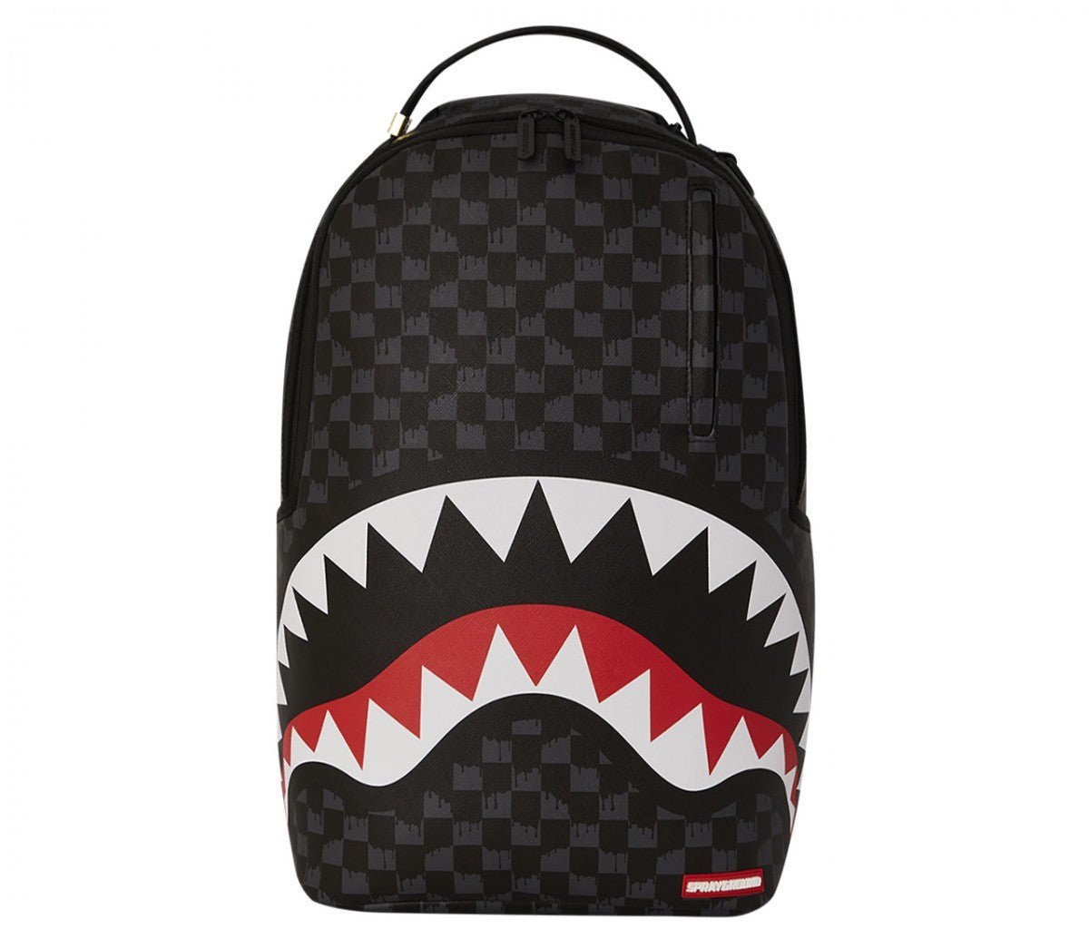 Sprayground Drip Check Shark Backpack - OnSize