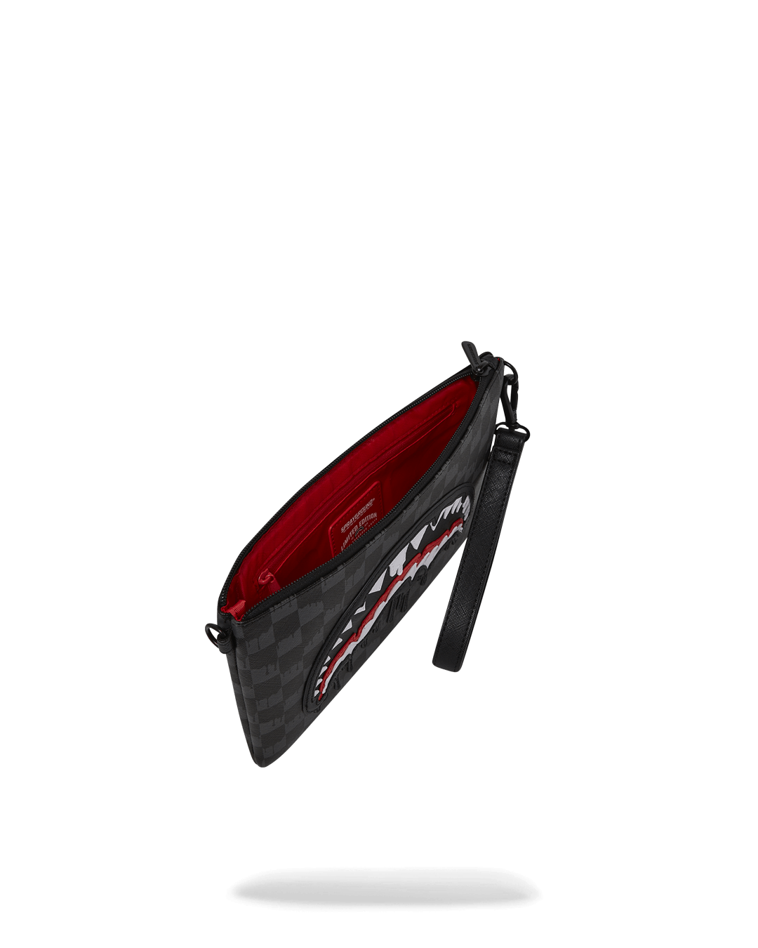 Sprayground Dripping Sharks In Paris Crossover Clutch - OnSize