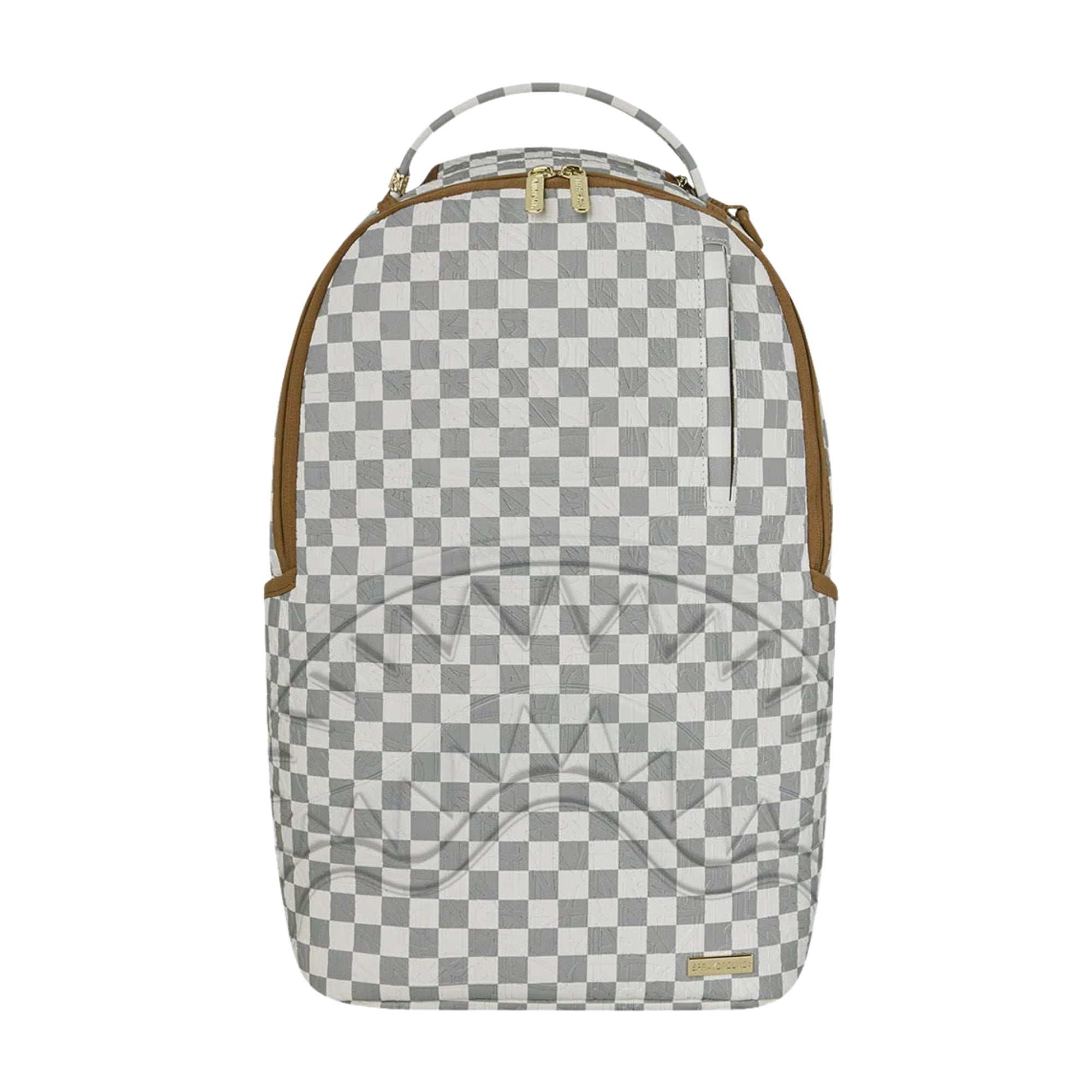バッグパック/リュック SPRAYGROUND x CREAM Sprayground Graff Embossed Cream Check DLXSV Backpack