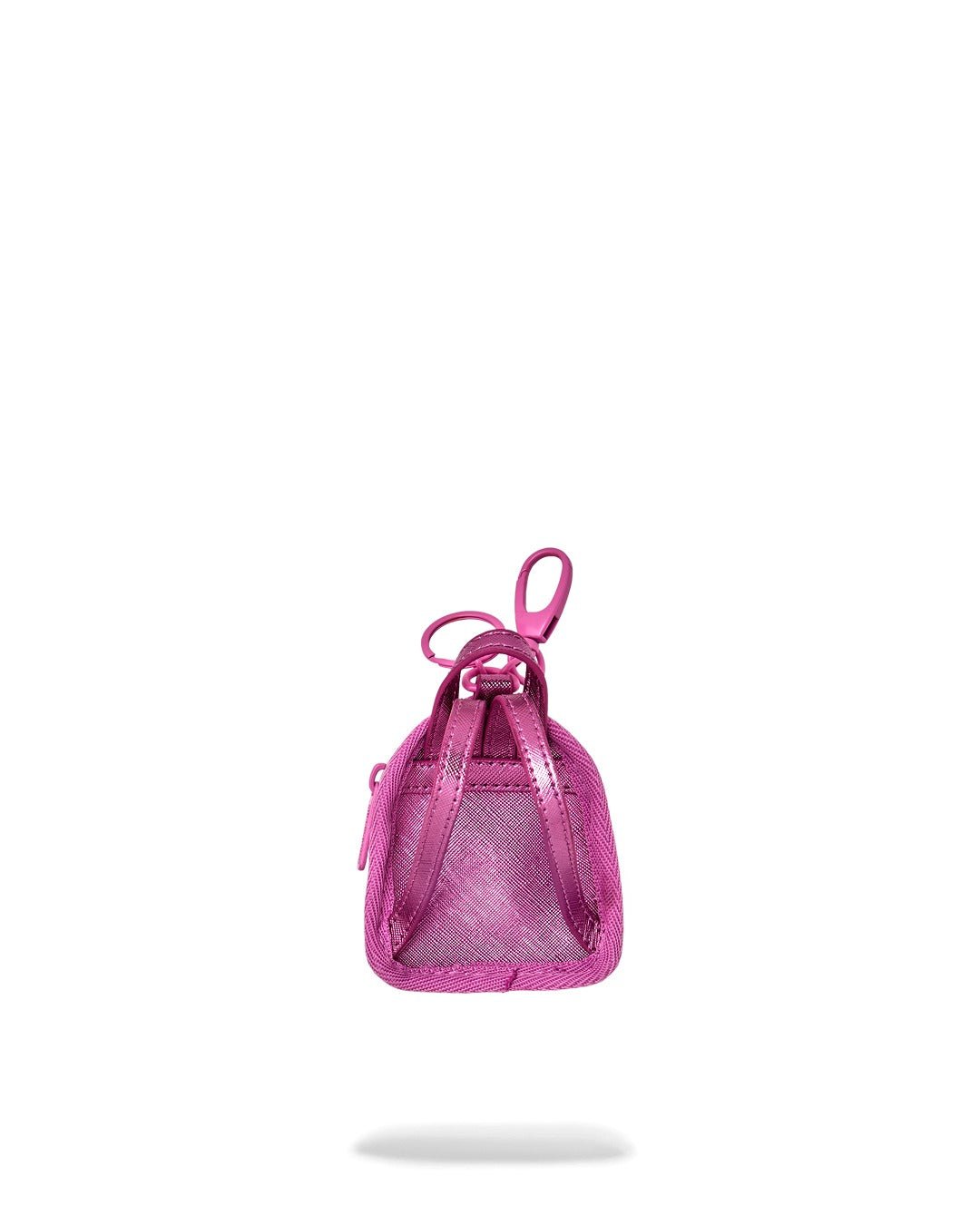 Sprayground Metallic Pink Metallic Drip Backpack Keychain - OnSize
