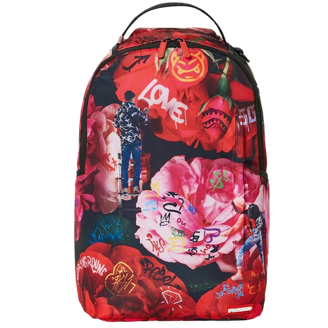 Sprayground Painted Roses DLSXR Backpack - OnSize