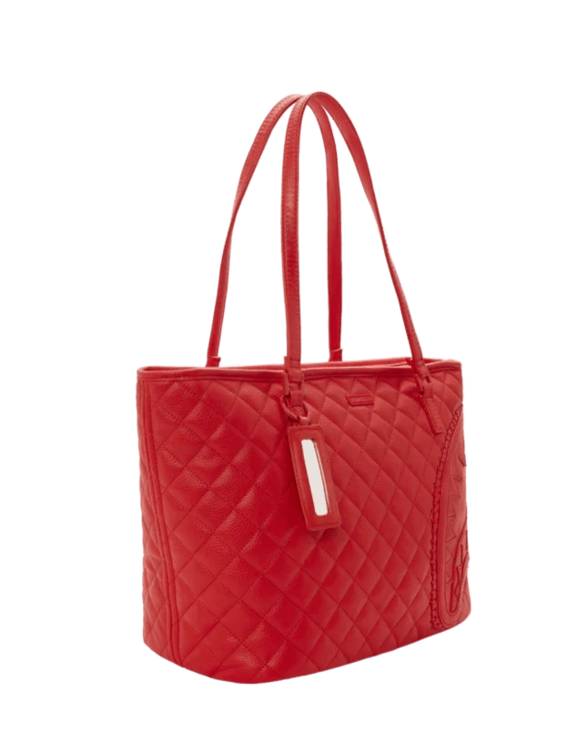 Sprayground Red Riviera Tote Bag - OnSize