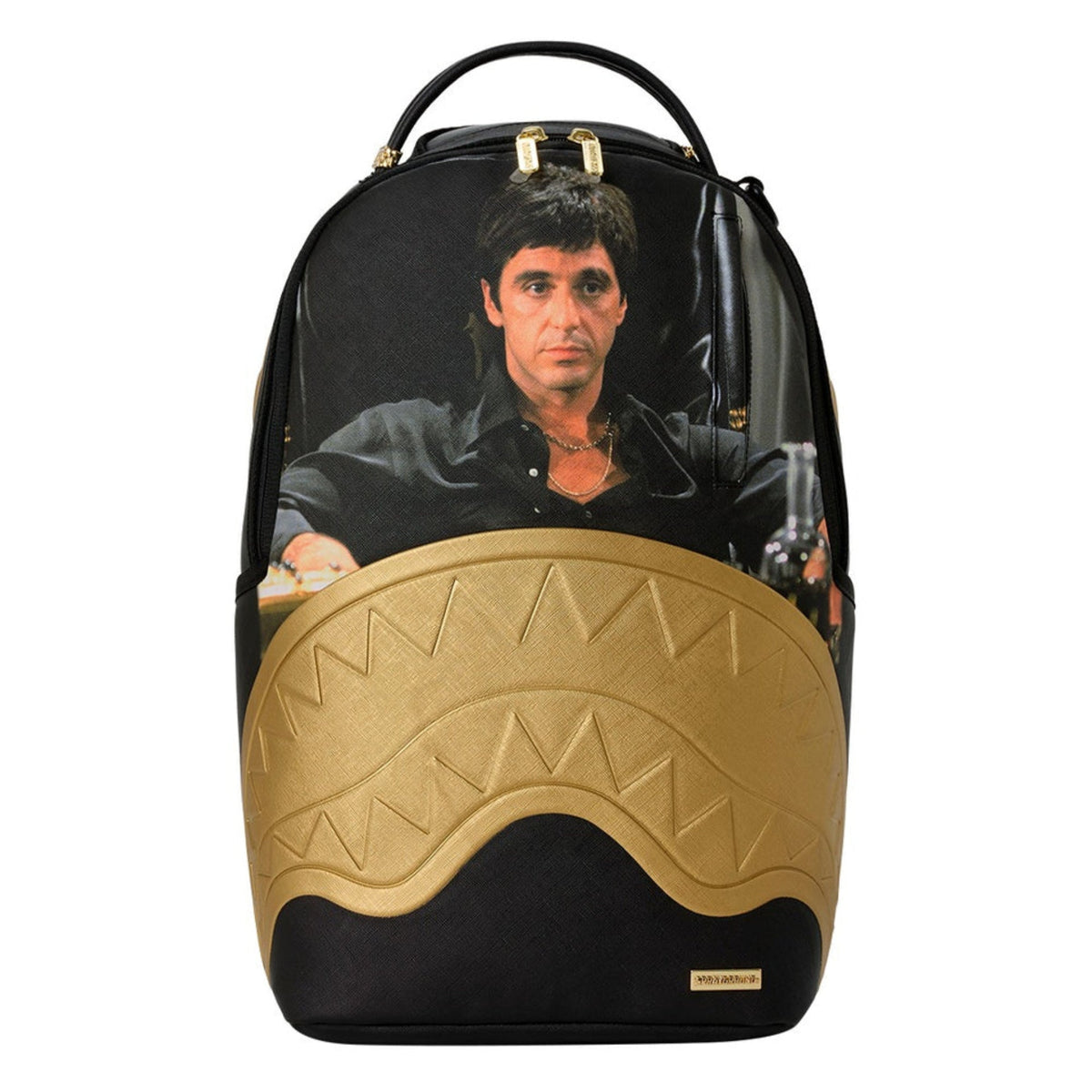 Sprayground Scarface Gold Embossed Backpack - OnSize