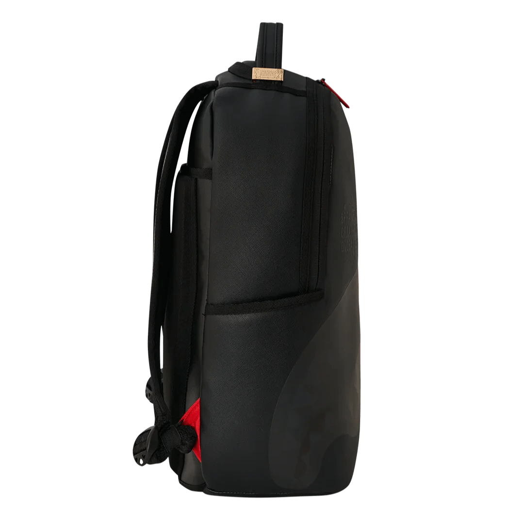 Sprayground Shark Central Black Out Backpack - OnSize