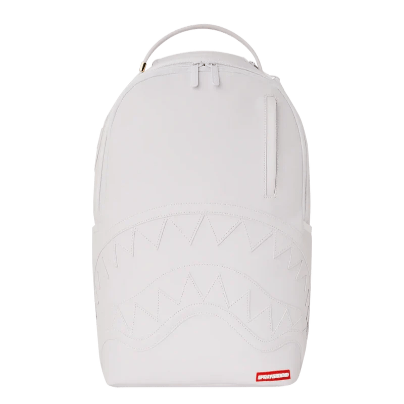 Sprayground White Shark Backpack - OnSize