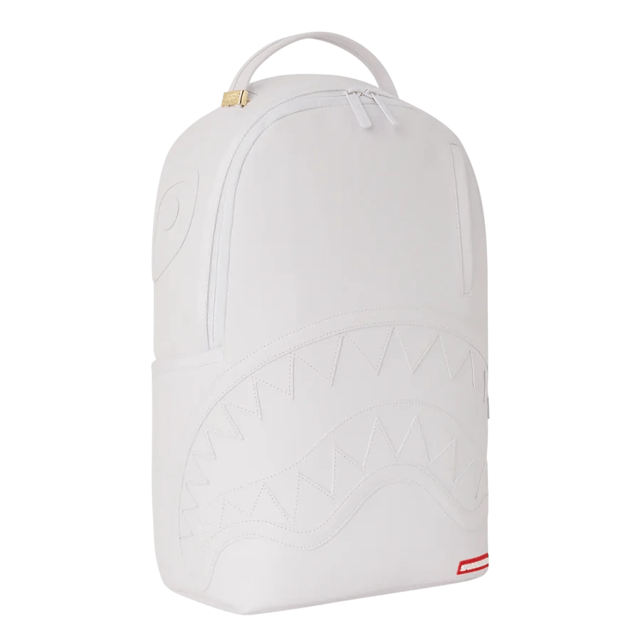 Sprayground White Shark Backpack - OnSize