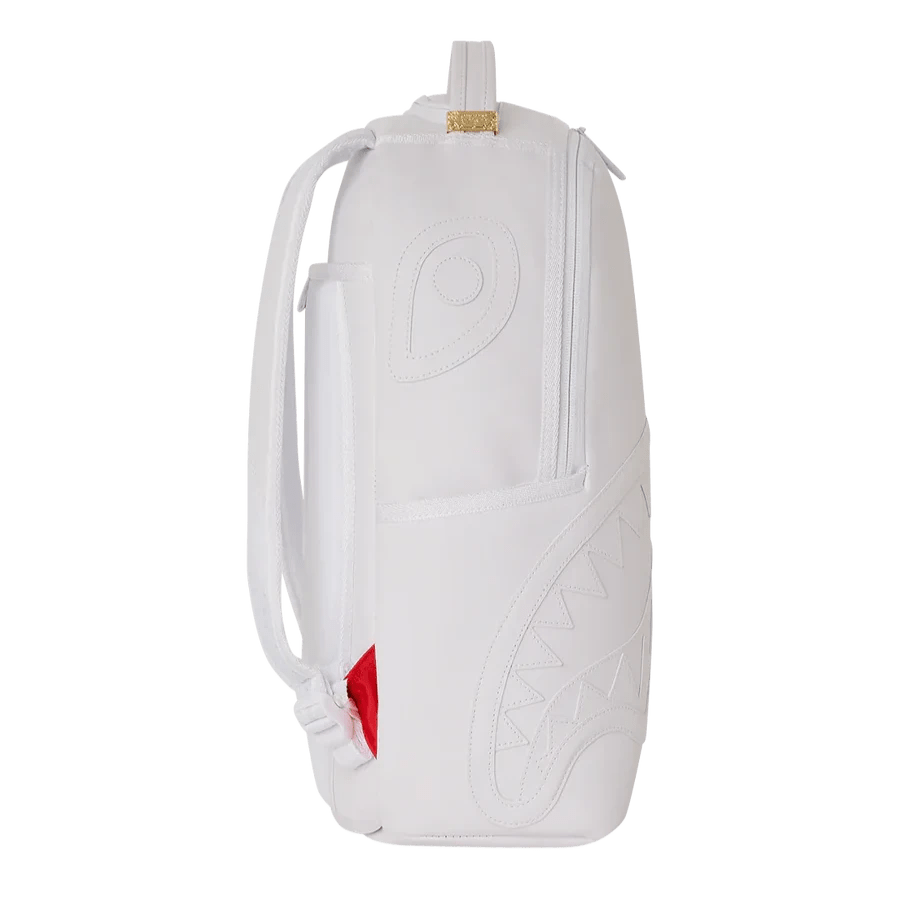 Sprayground White Shark Backpack - OnSize