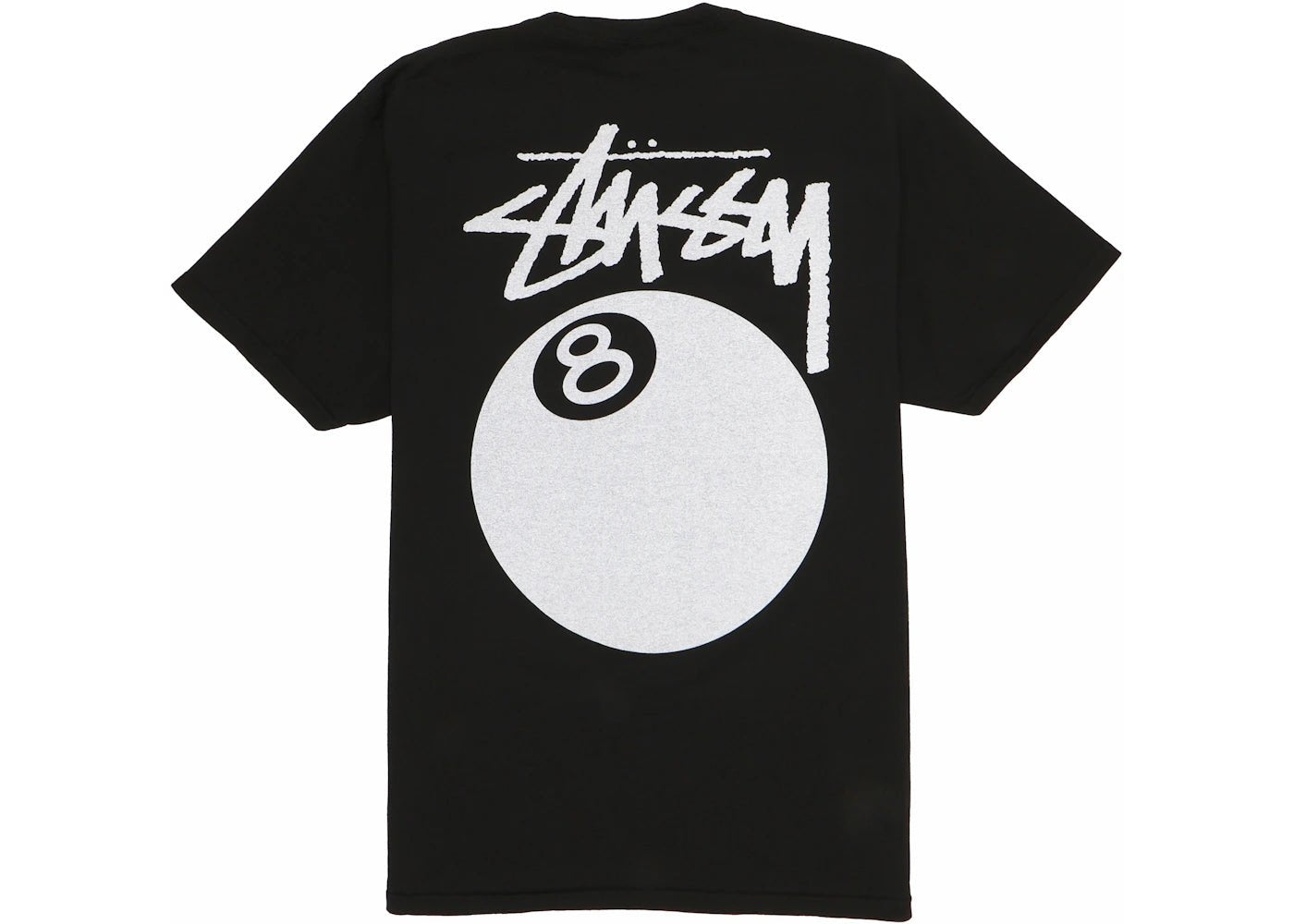 Stussy 8 Ball Tee Black - OnSize