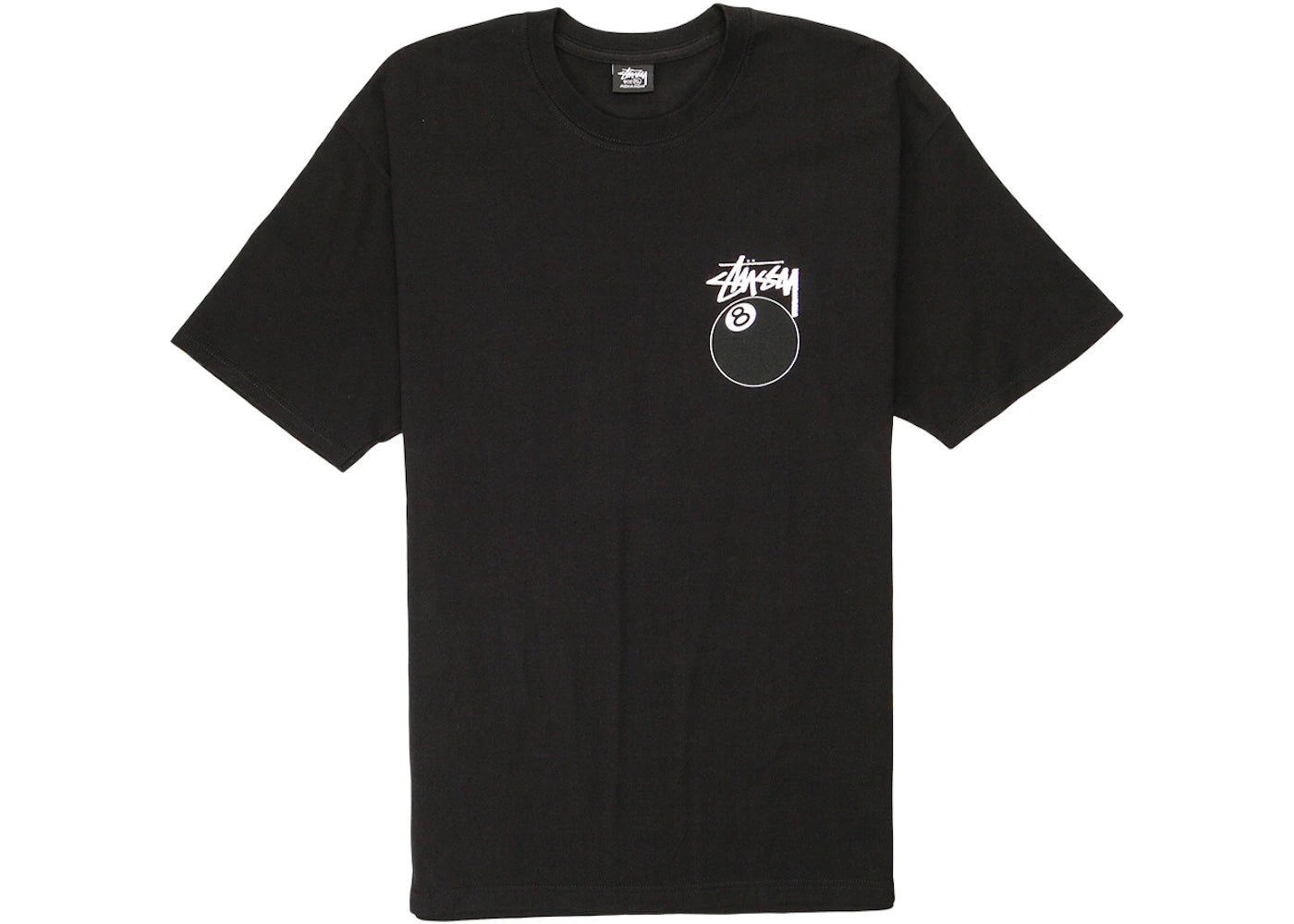 Stussy 8 Ball Tee Black - OnSize