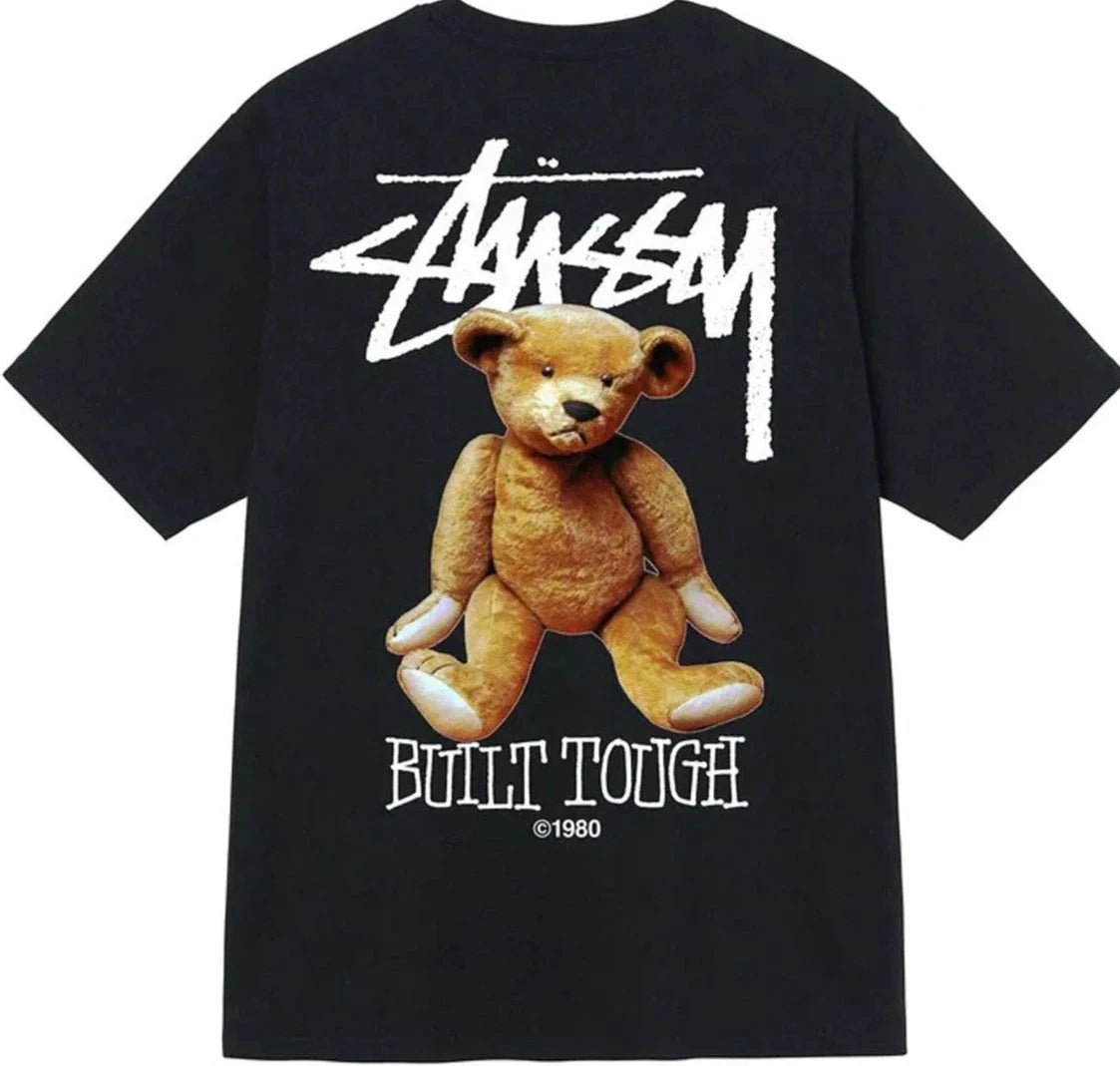 Stussy Built Tough Tee Black - OnSize