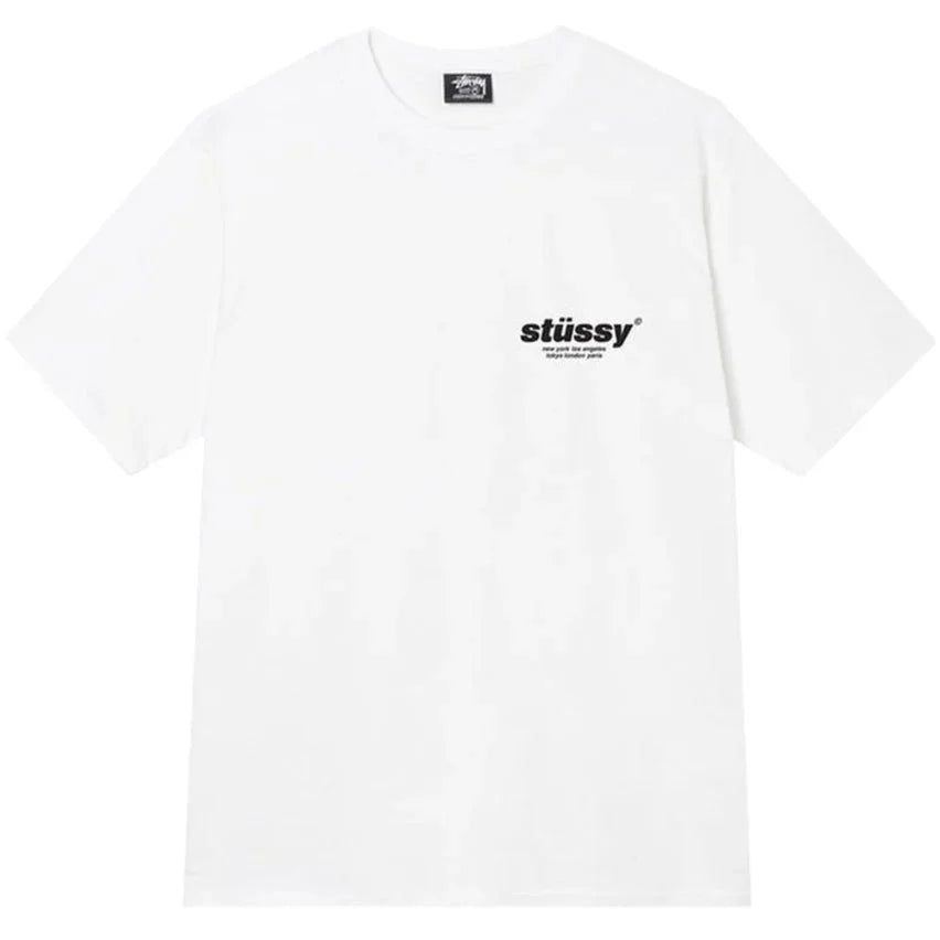 Stüssy Gumball Tee White - OnSize