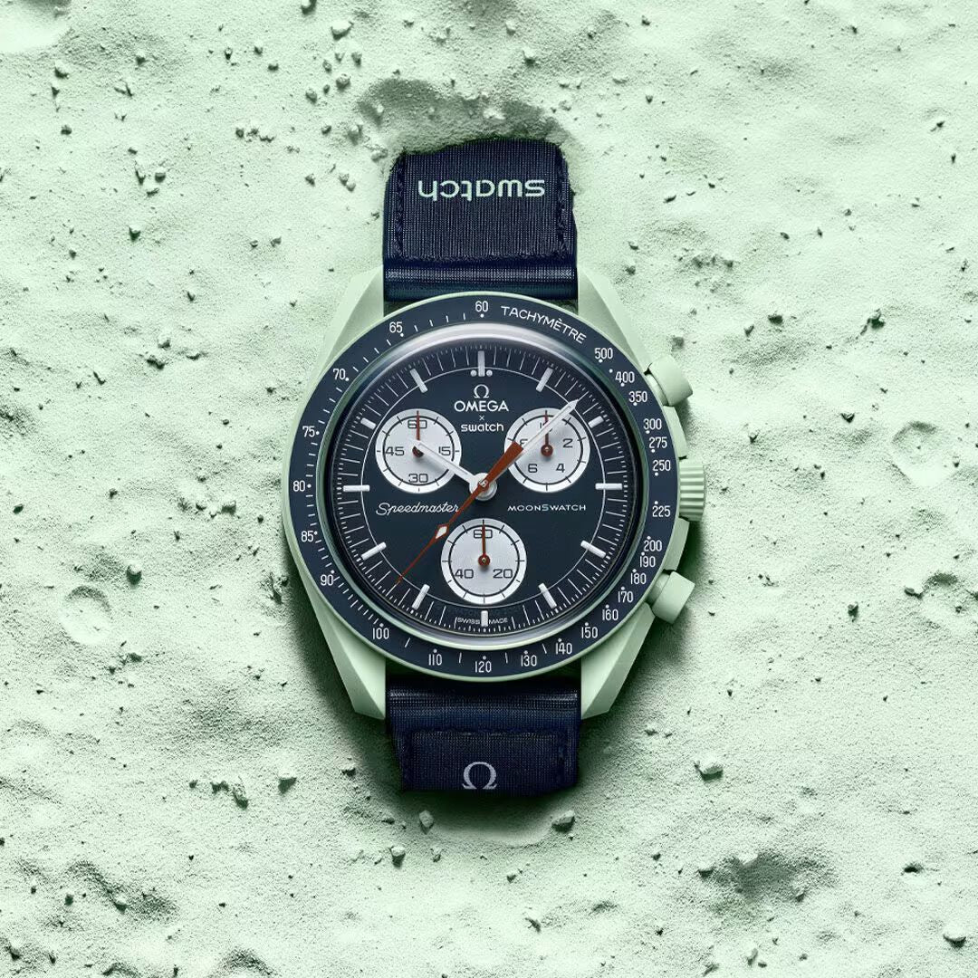 Omega×Swatch MISSION ON EARTH Swatch x Omega Bioceramic Moonswatch Mission on Earth