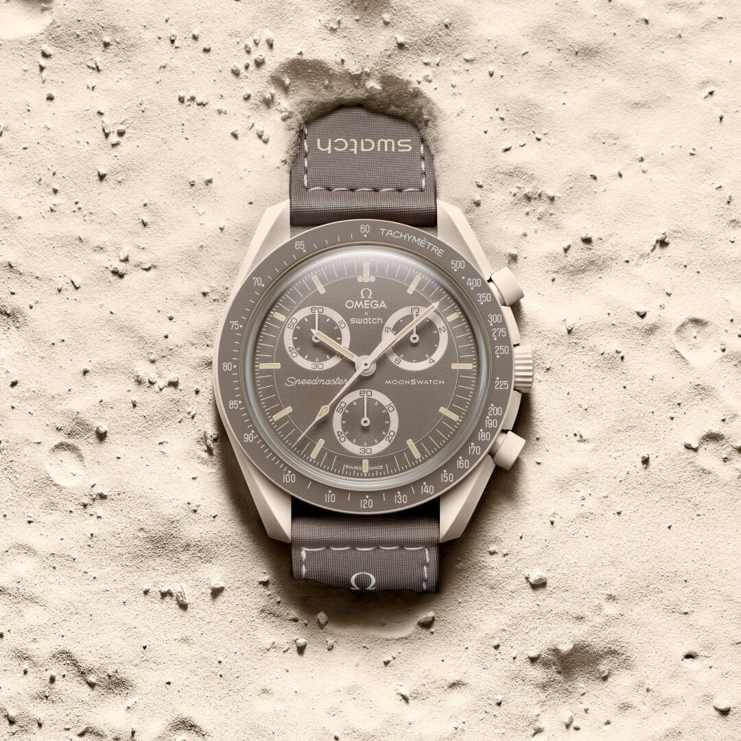 Swatch x Omega Bioceramic Moonswatch Mission On Earth Desert