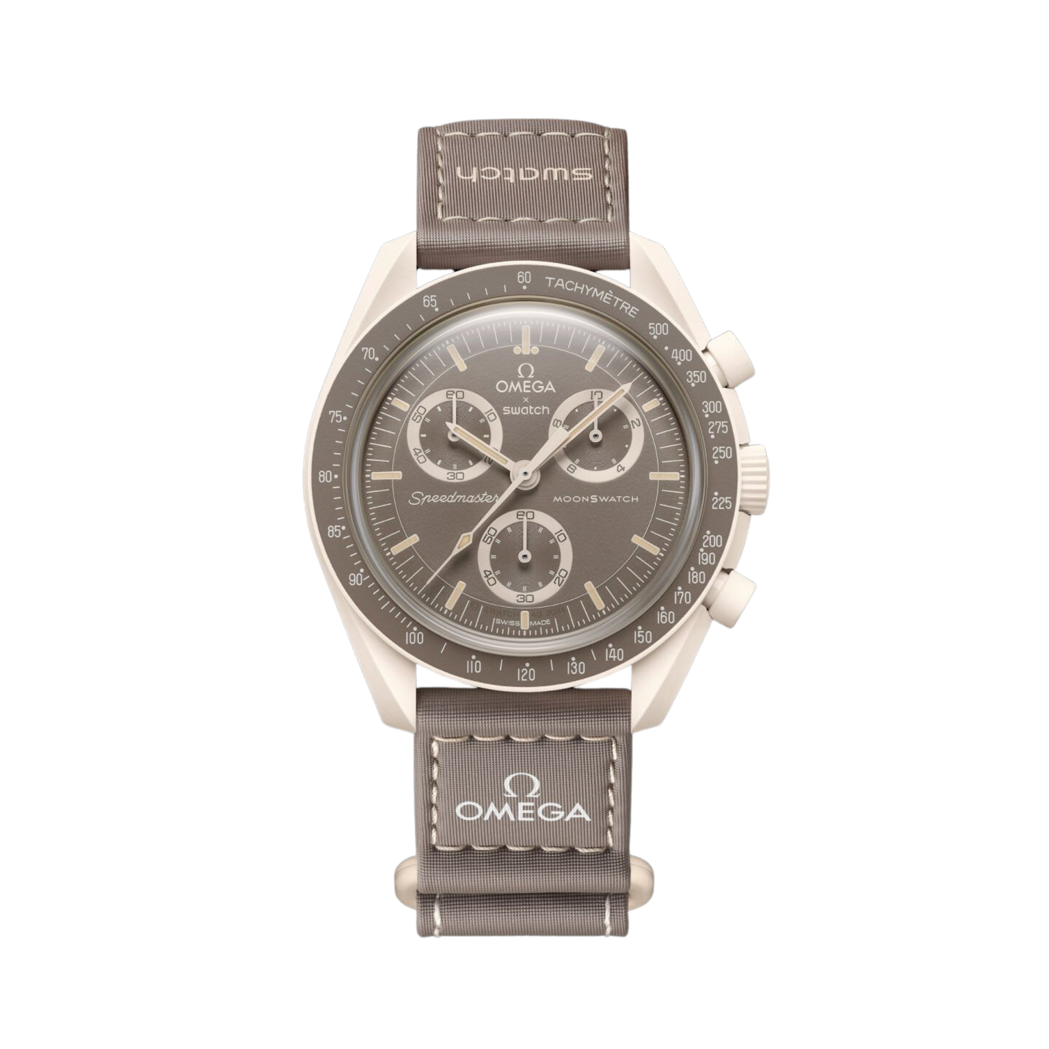 Swatch x Omega Bioceramic Moonswatch Mission On Earth Desert