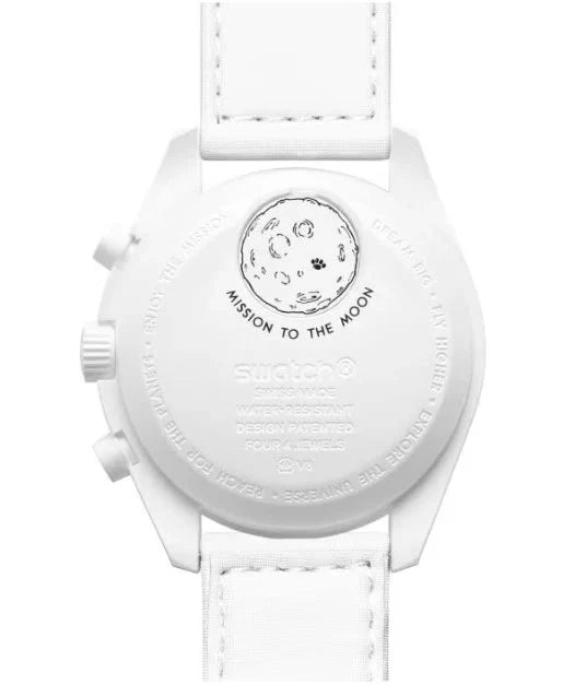 Swatch x Omega Bioceramic Moonswatch Mission To Moonphase Snoopy - OnSize