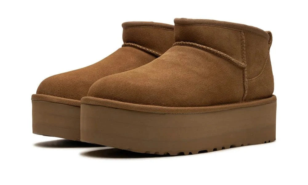 UGG Classic Ultra Mini Platform Boot Chestnut - OnSize
