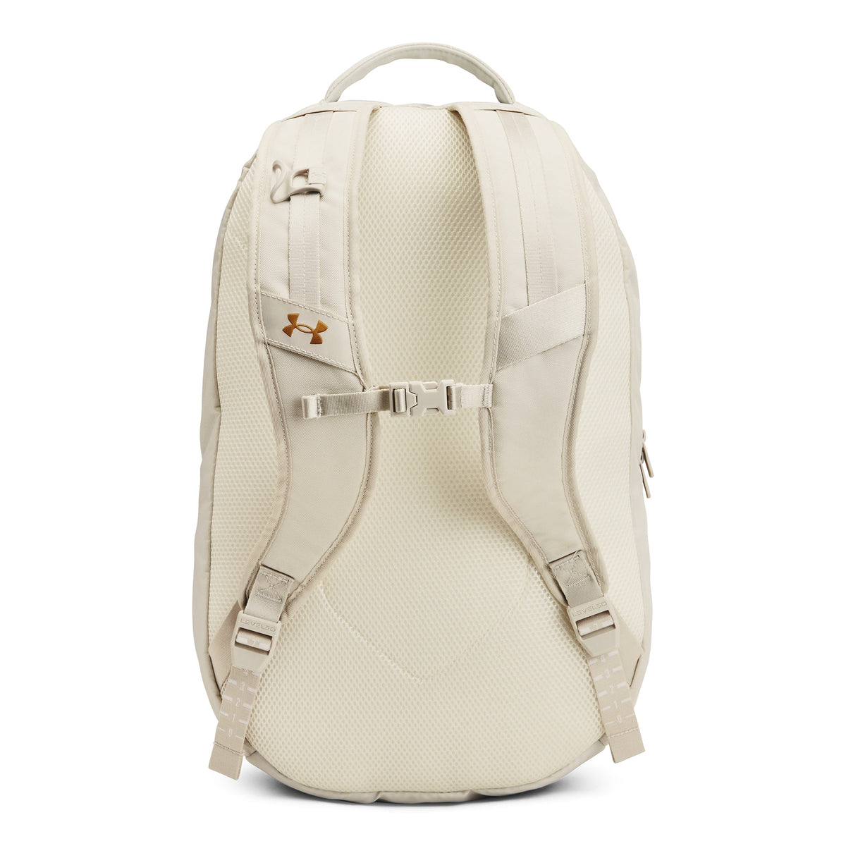 Under Armour UA Hustle 6.0 Pro Backpack Summit White Metallic Gold - OnSize