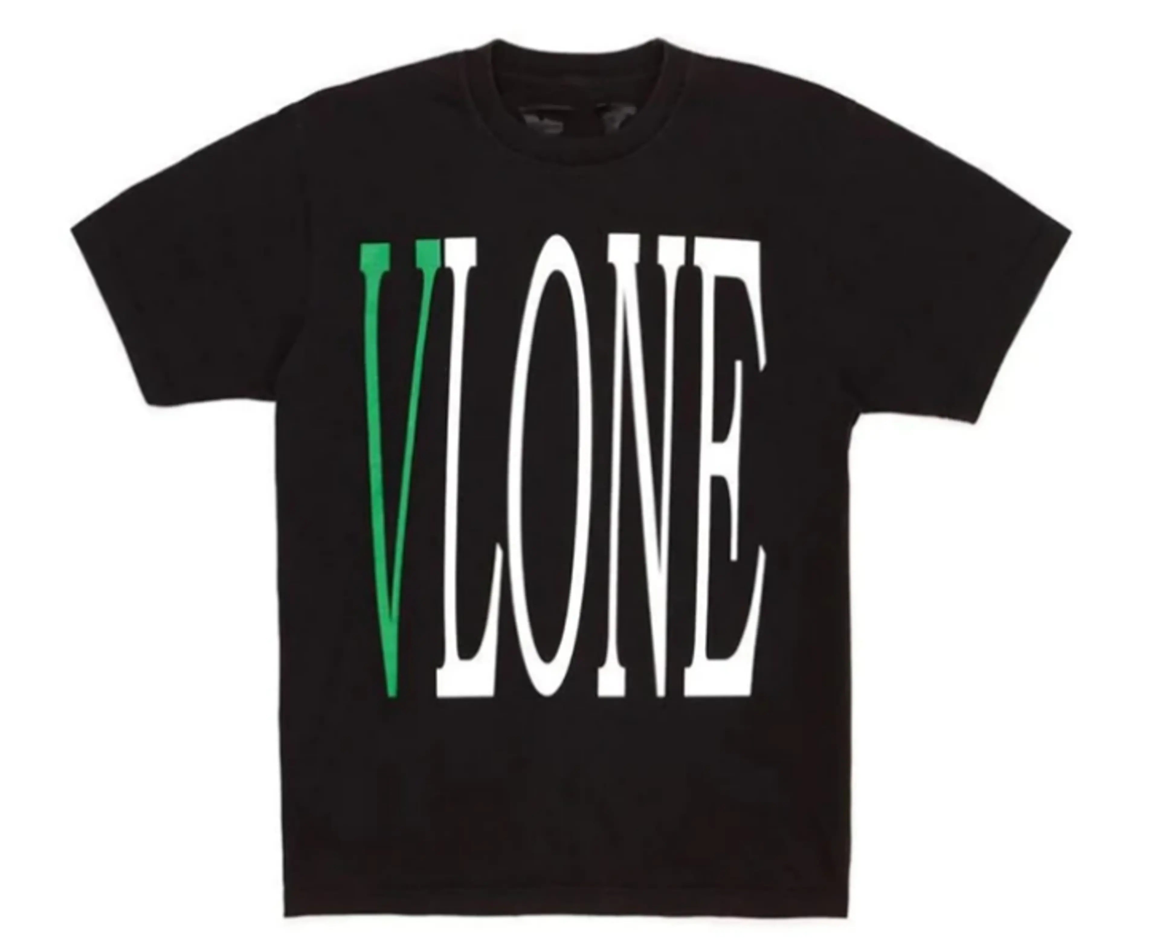 Vlone Staple Tee Green Black - OnSize