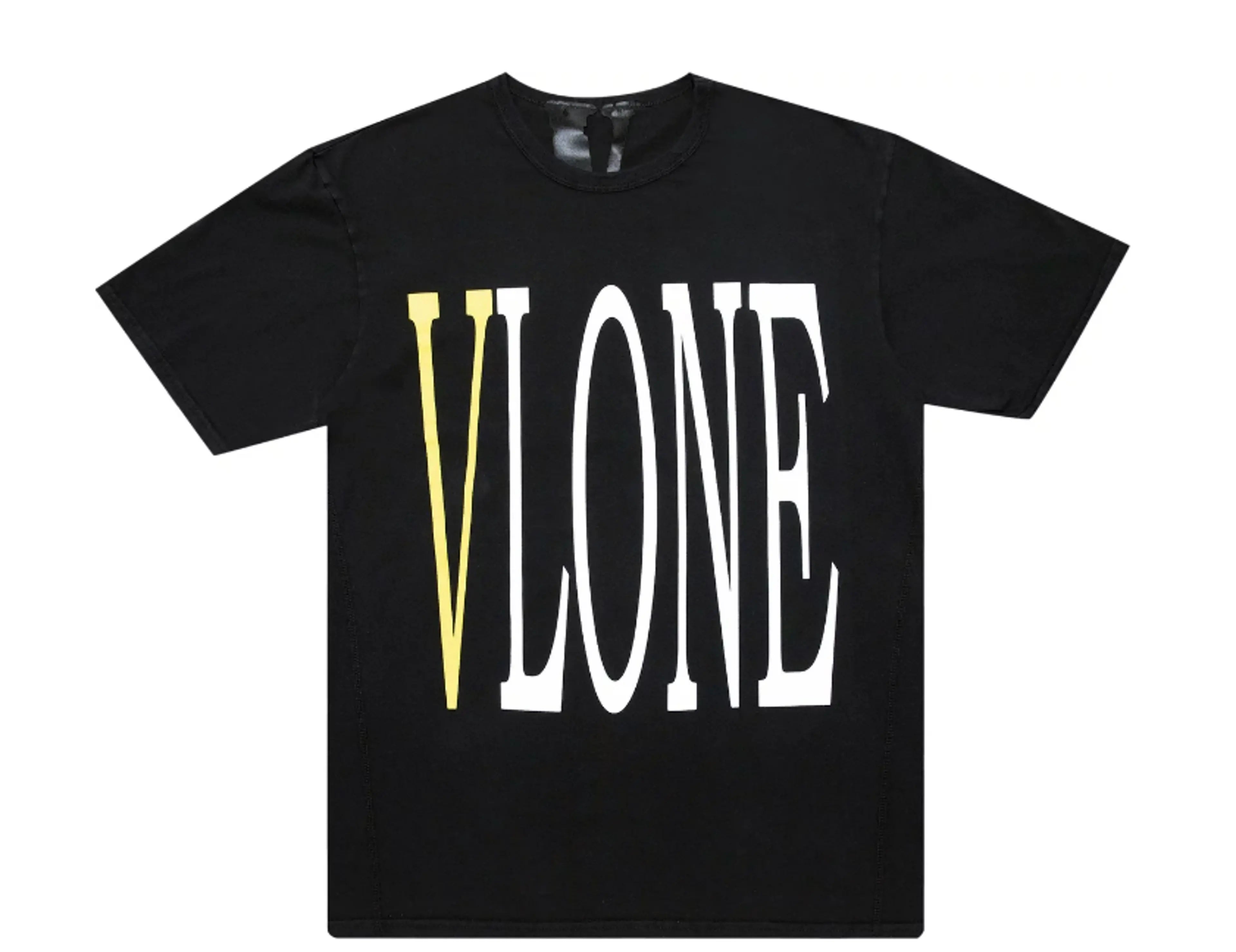 Vlone Staple Tee Yellow Black - OnSize